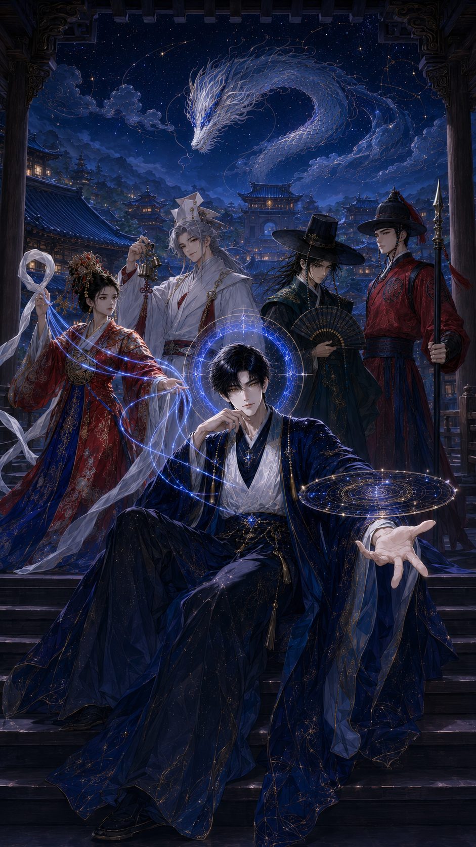 天帝・桓因と三神将